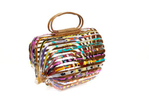 60s B amboo Ribbed Basket Purse side3