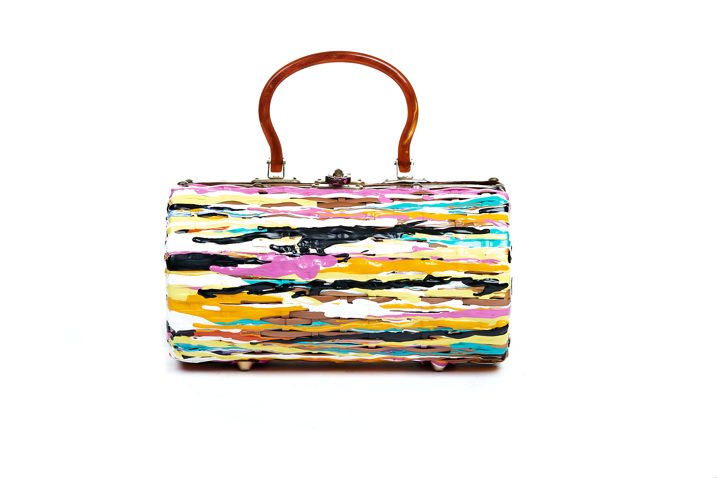 Hand woven rattan jute Bali tote shopping bag - Bohemian Eclectic Boho –  Click Home Express Pty Ltd