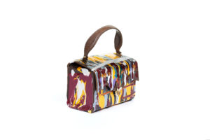 Leather Purse with buckle