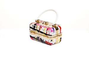 80s Lucite Pillbox Purse